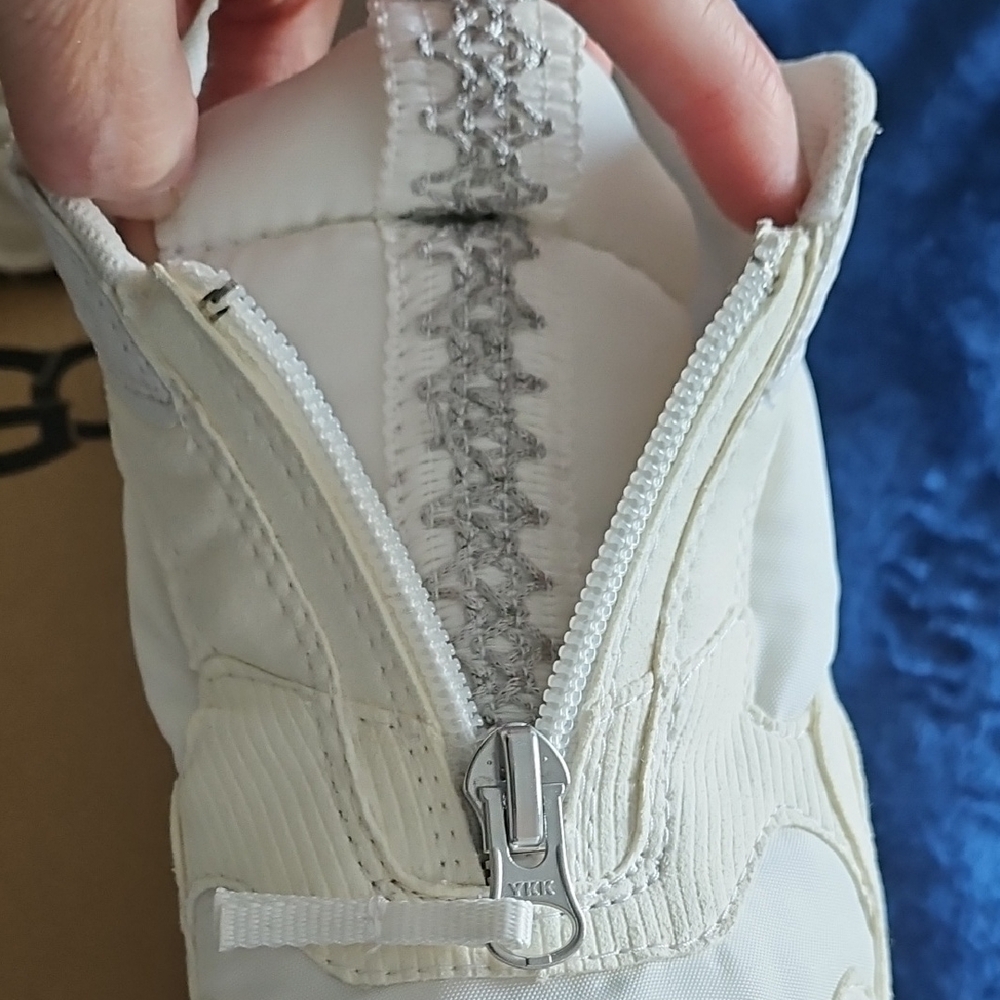 UGG CA805 Women's White/Cream Zip Sneakers - Picture 11 of 16
